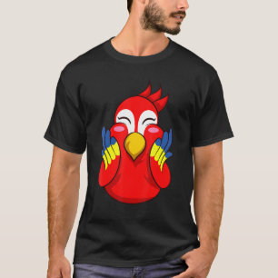 T-shirt Chubby Cheeks Parrot T