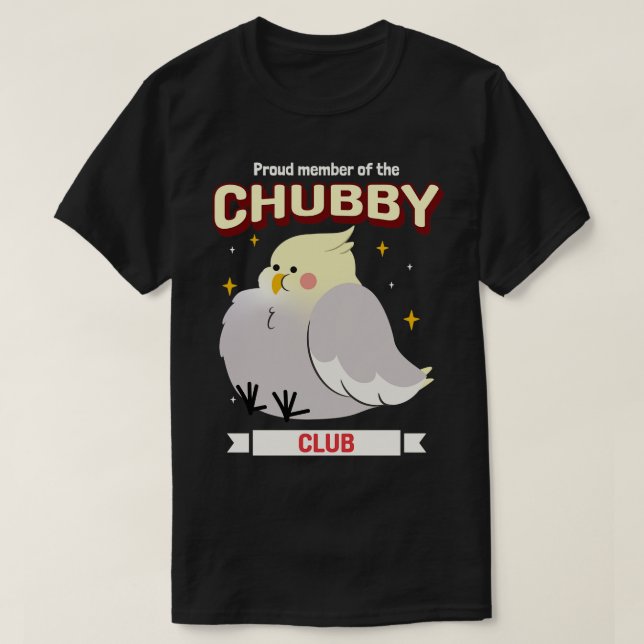 T-shirt Chubby Club Oiseau (Design devant)
