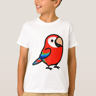 T-shirt Chubby Macaw à ailes vertes