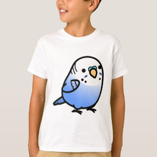 T-shirt Chubby Violet Budgie