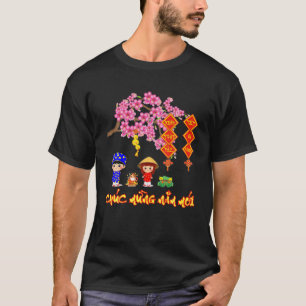 T-shirt Chuc Mung Nam Moi 2021 Heureux vietnamien Lunar No