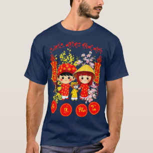 T-shirt Chuc Mung Nam Moi 2023 Nouvel An vietnamien C