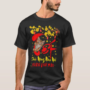 T-shirt Chuc Mung Nam Moi Tet 2023 Vietnamien Lunar New Ye