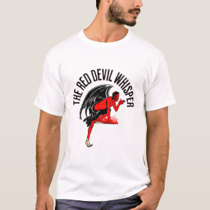 T-shirt chuchoter le diable rouge