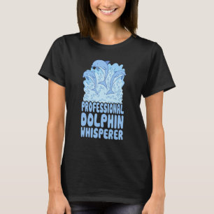 T-shirt Chuchoteur de dauphins professionnel Biologie mari