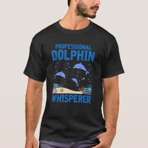T-shirt Chuchoteur de dauphins professionnel plongée sous-