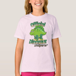 T-shirt Chuchoteur de dinosaures officiel