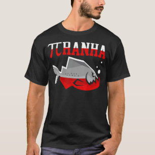 T-shirt Chuchoteur de piranhas Poissons Aquariophile Aqua