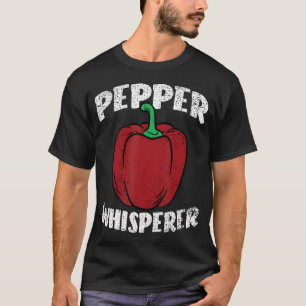 T-shirt Chuchoteur de Poivre Jardinage Culture de Légumes