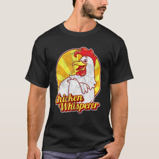 T-shirt Chuchoteur de poulets Amoureux de poulets Poulets