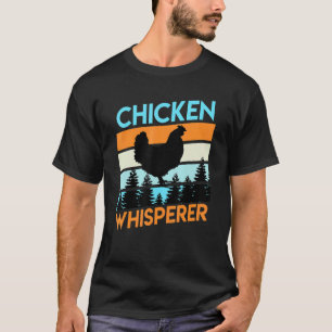 T-shirt chuchoteur de poulets éleveur de volaille propriét