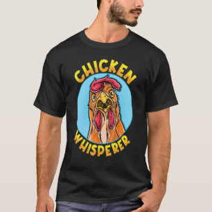 T-shirt Chuchoteur de poulets Volaille Poussins Poule Poul