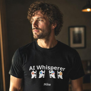 T-shirt Chuchoteur d'IA