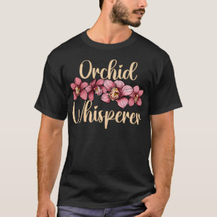 T-shirt Chuchoteur d'Orchidée Drôle d'Orchidée