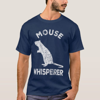 T-shirt Chuchoteuse de souris Amoureuse de souris Citation