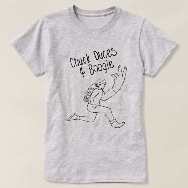 T-shirt Chuck Duces & Boogie (Design devant)