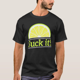 T-shirt Chuck It Mexicain Green Lime Slice Lemon Love