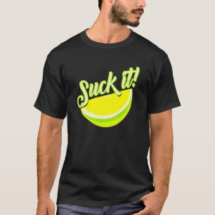 T-shirt Chuck It Mexicain Green Lime Slice Lemon Love