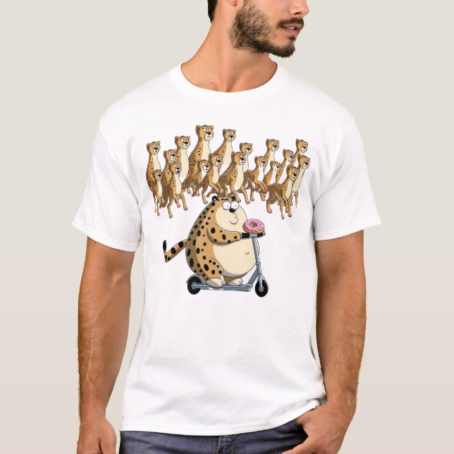 T-shirt Chunky Cheetah (Devant)