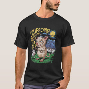 T-shirt Chupacabra Créature légendaire Mythique Bête Crypt
