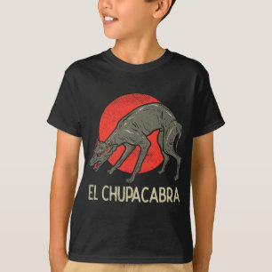 T-shirt Chupacabra, Cryptid, Cryptozoologie, Chupacab drôl