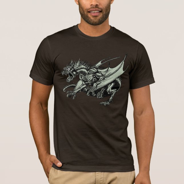 T-shirt Chupacabra - le Chèvre-Surgeon (Devant)