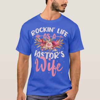 T-shirt Church Christian Rockin Life As A Pastors Wife App