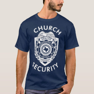 T-shirt Church Security Deacon Headshots