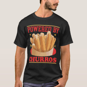 T-shirt Churro Lover Propulsé Par Churros