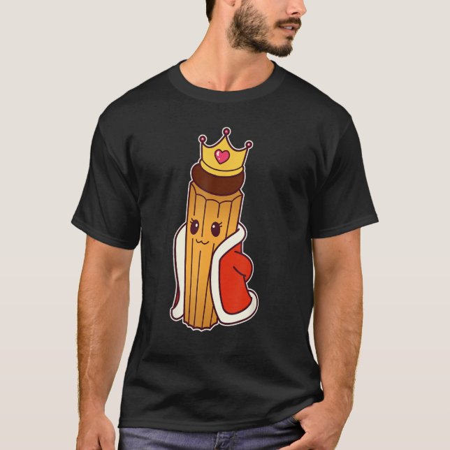 T-shirt Churro Queen - Spanish  Portuguese Cuisine (Devant)