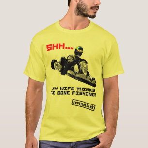 T-shirt Chut… Mon épouse pense que j'ai la pêche allé