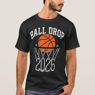 T-shirt Chute de balle 2026 Basketball Nouvel An garçon