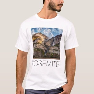 T-shirt Chute de Yosemite vue panoramique, Californie