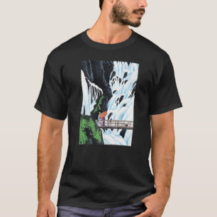 T-shirt Chute d'eau de Shiragumo Nikko Takahashi Japon Roy