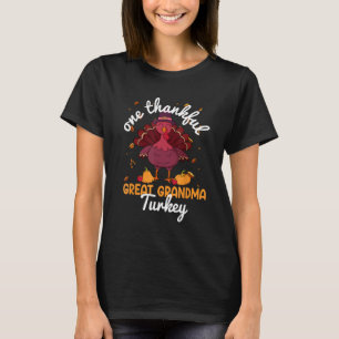 T-shirt Chute une arrière grand-mère reconnaissante famill