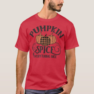 T-shirt Chute vintage Top Citrouille épices et tout Nice