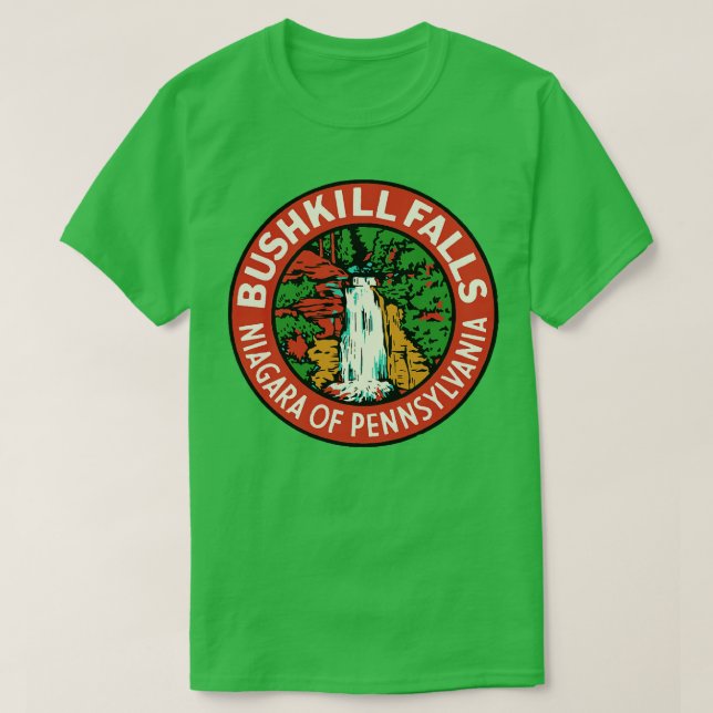 T-shirt Chutes Bushkill (Design devant)