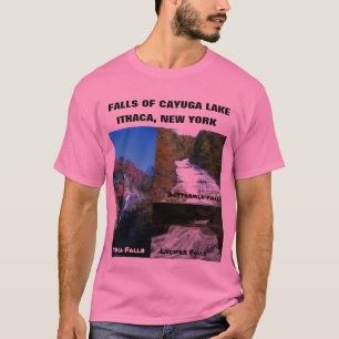 T-shirt CHUTES de pièce en t de LAC de CAYUGA