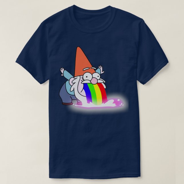 T-shirt Chutes Gravity Gnome  (Design devant)