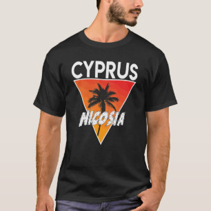 T-shirt Chypre aux couleurs ensoleillées