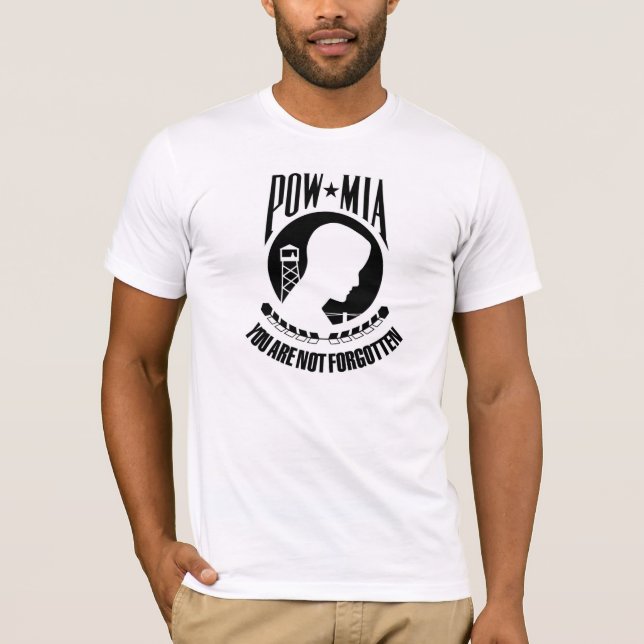 T-SHIRT CIB DE POW/MIA (Devant)