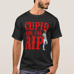 T-shirt Cible Cupide Pour Rip, Funny Valentineu2019s Day, 