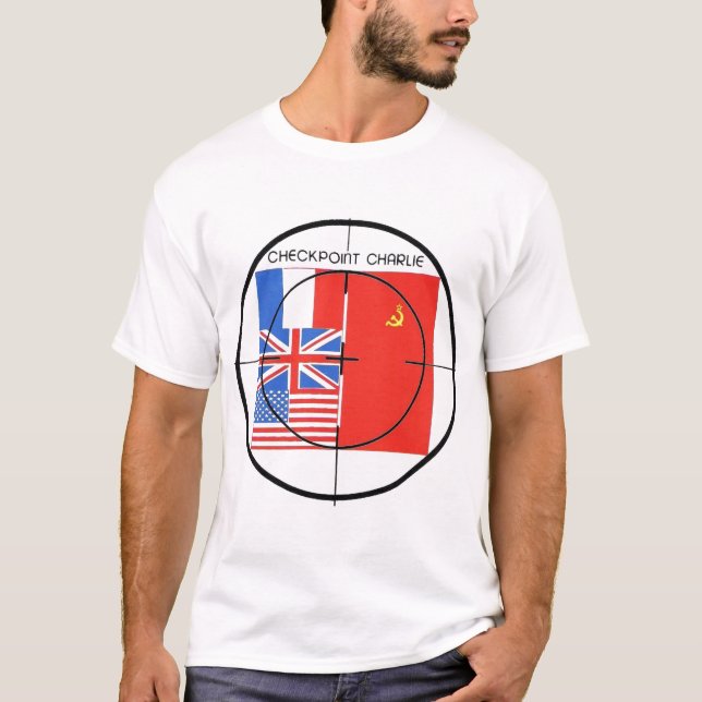 T-shirt Cible de Checkpoint Charlie (Devant)