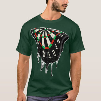 T-shirt Cible de flechettes liquide fléchettes chemise flé