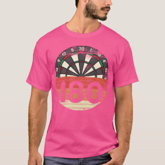 T-shirt Cible de fléchettes vintage