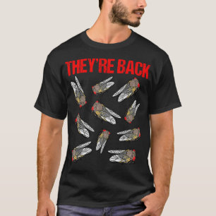 T-shirt Cicada Brood X Theyback Cicadas T Kids