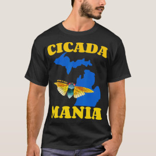 T-shirt Cicada Mania Brood X 2021 Michigan 17 ans