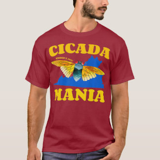 T-shirt Cicada Mania Brood X 2021 Virginie 17 ans