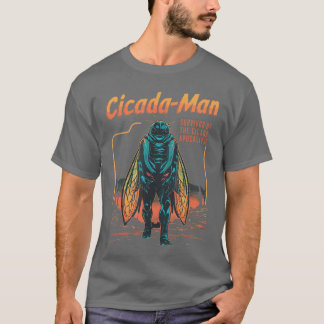 T-shirt CicadaMan Survivant de l'Apocalypse des Cicadas In