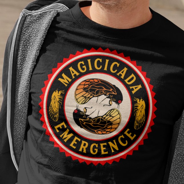 T-shirt Cicadas Magicada Emergence Funny Retro (Créateur téléchargé)